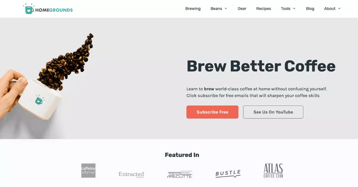 Wordpress Theme Designed For Amazon Affiliate Associates To Brew Better Coffee.